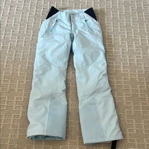 Women’s powder blue Spyder size 0 ski pants